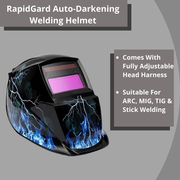 RapidGard™ Auto Darkening Welding Helmet