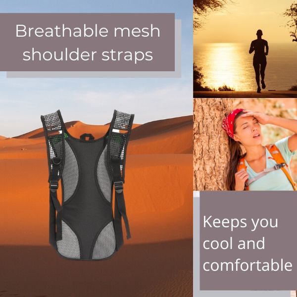 TrailStylz Hydration Backpack & 2L Water Bladder