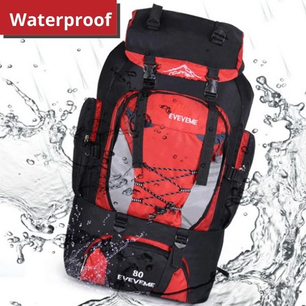 TrailStylz Large Waterproof Outdoor Hiking Backpack
